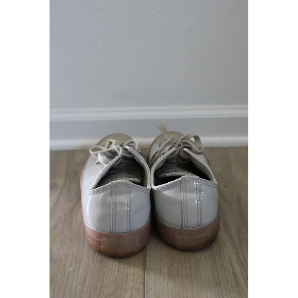 Converse Chuck Taylor All Star Low 'Mouse Washed Coral' Patent 166446C Womens 12 - Picture 4 of 7